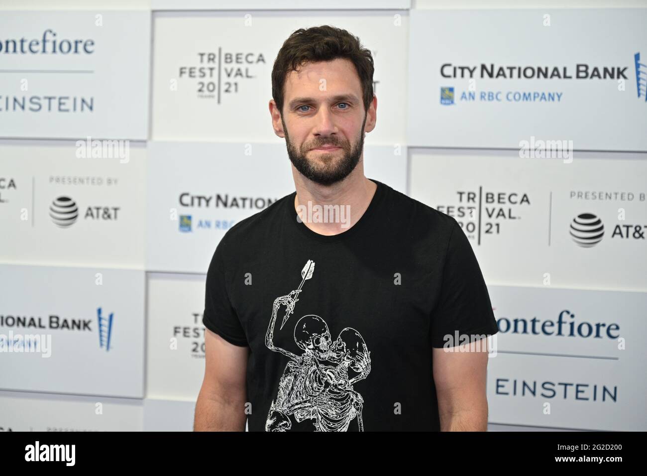 Justin Bartha attends the “In The Heights” Opening Night Premiere