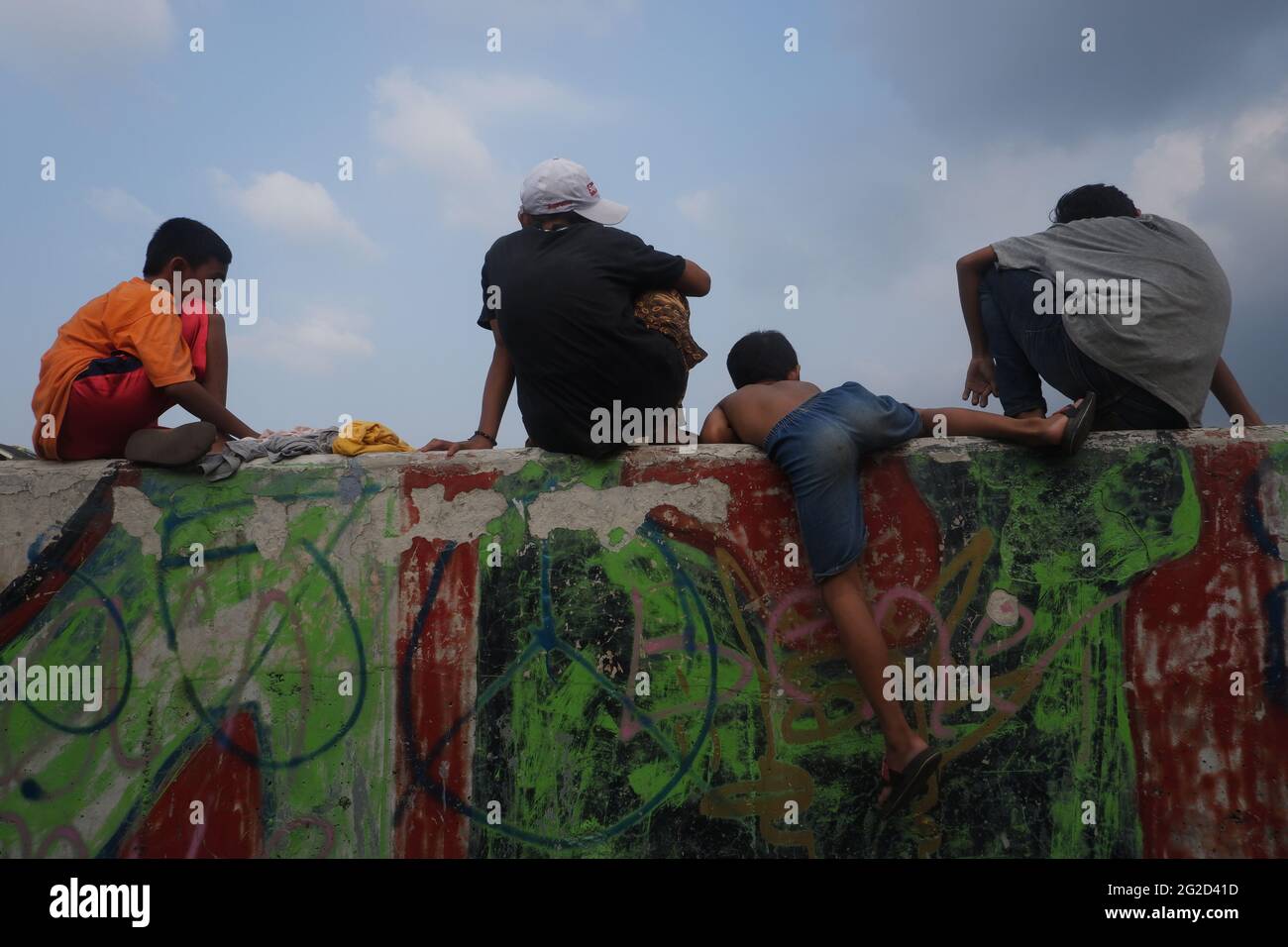 Jakarta river life hi-res stock photography and images - Alamy
