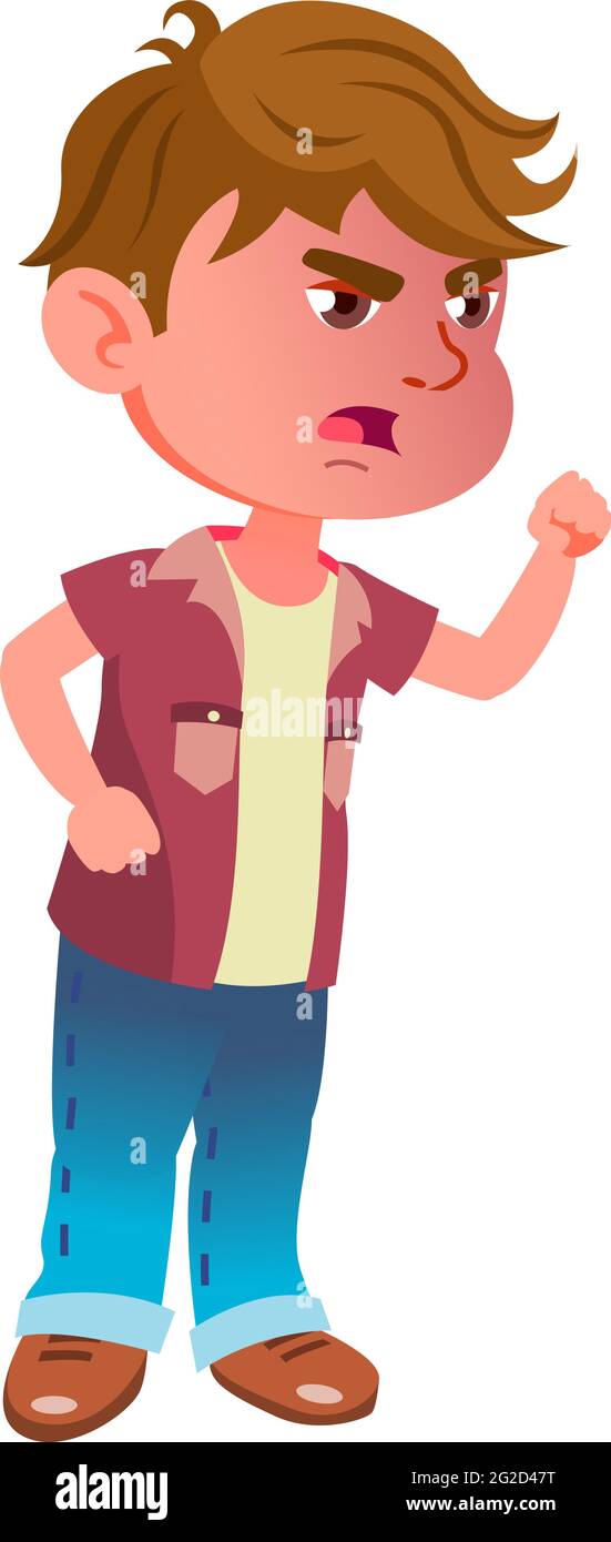 angry boy kid threatening his enemy cartoon vector Stock Vector Image & Art - Alamy angry boy kid threatening his enemy cartoon vector Stock Vector Image & Art - Alamy