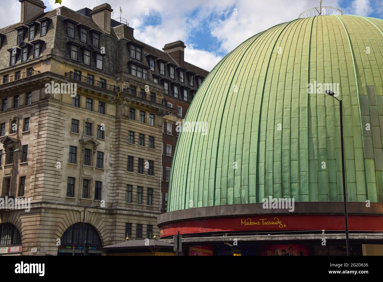 Madame Tussauds exterior, London, UK Stock Photo