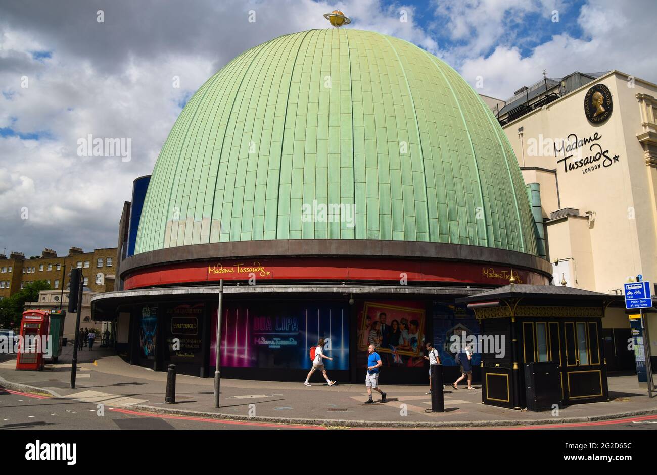 Madame Tussauds exterior, London, UK Stock Photo