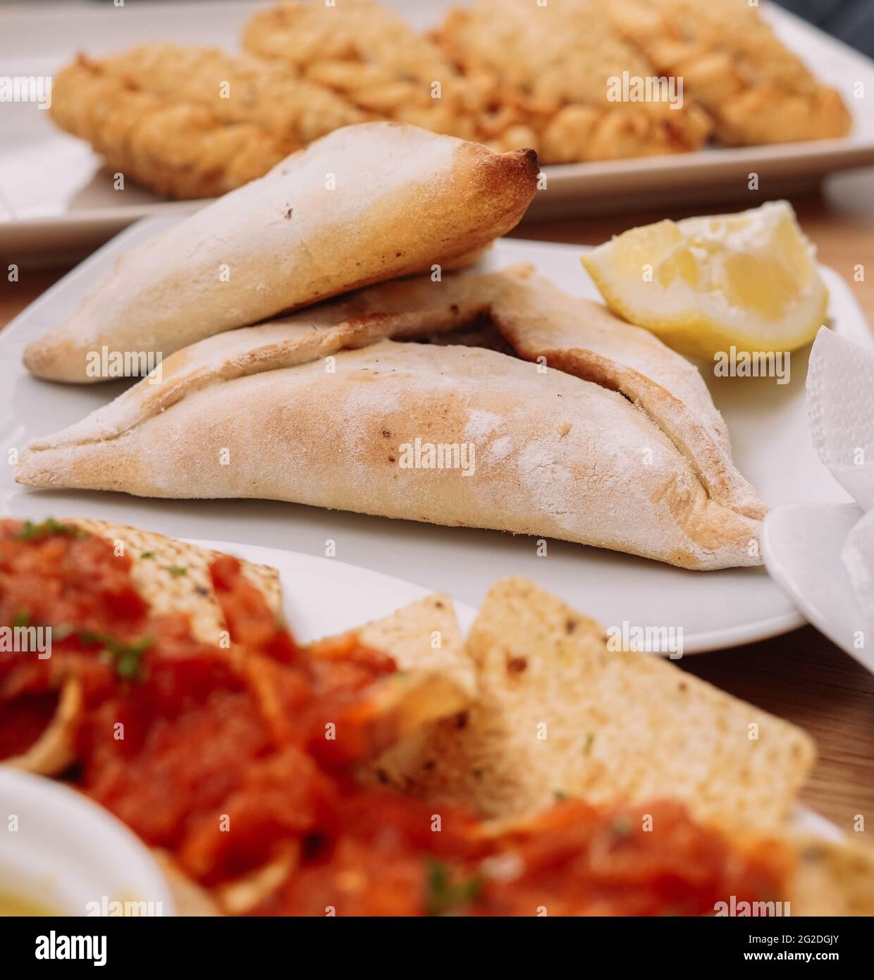 Arab empanadas hi-res stock photography and images - Alamy