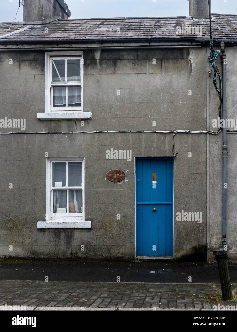 Nora Barnacle House, Bowling Green, Galway Ireland. Nora was James Joyce’s wife. The house, now a museum describes itself as Ireland’s smallest museum Stock Photo
