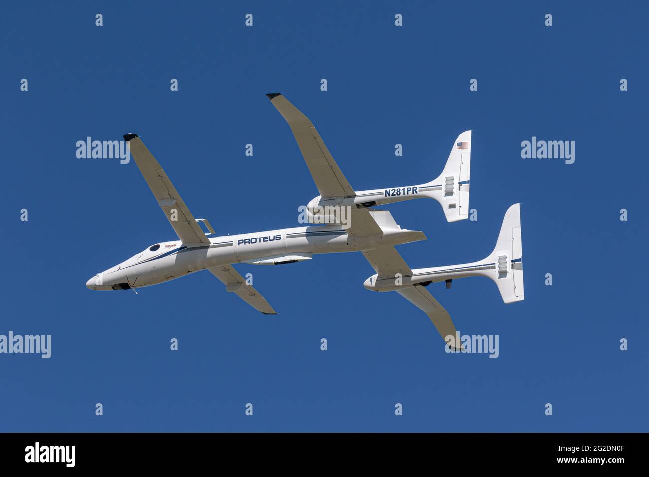Scaled Composites Proteus experimental aircraft Stock Photo Alamy