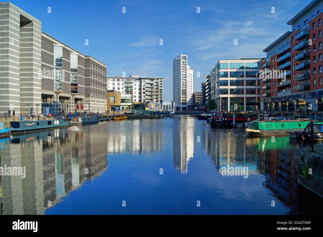 UK, West Yorkshire, Clarence House, Narrowboats, Apartments and Offices