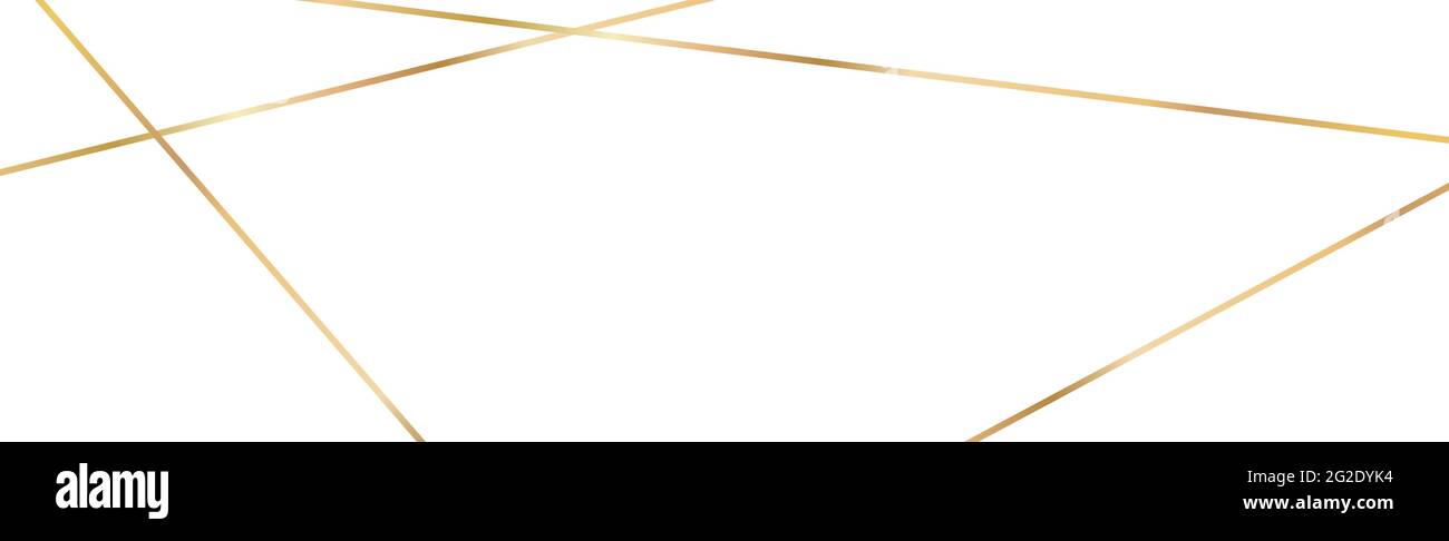 Abstract white background with golden lines - Vector illustration Stock ...