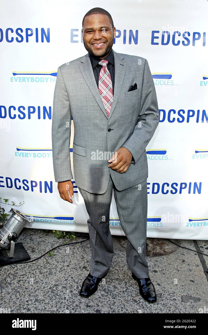 New York, NY, USA. 14 June, 2012. Anthony Anderson at the 2012 Evelyn Douglin Center For Serving People In Need's Vision & Voice Gala at City Winery. Credit: Steve Mack/Alamy Stock Photo