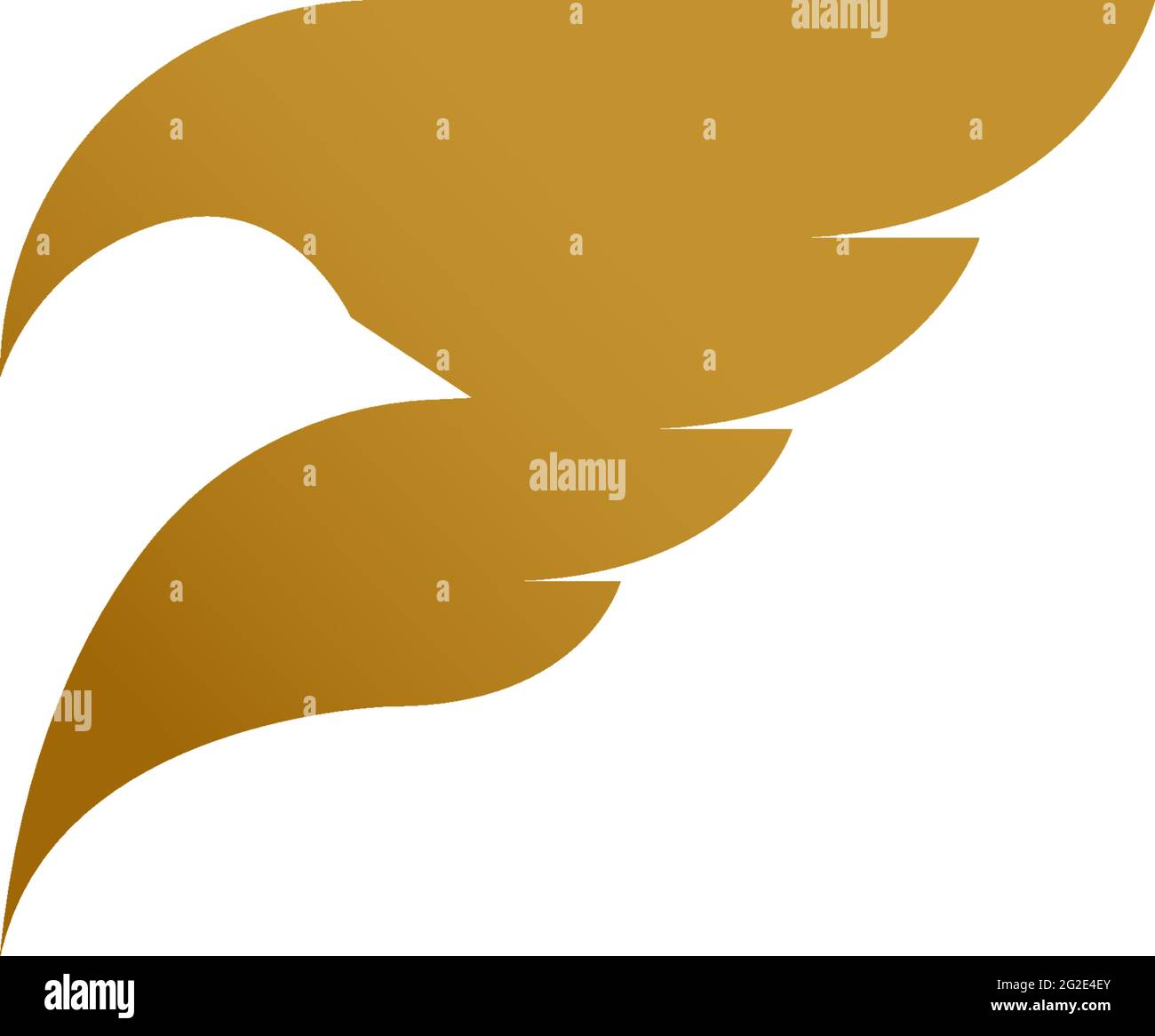 Bird dove icon logo design template illustration vector Stock Vector