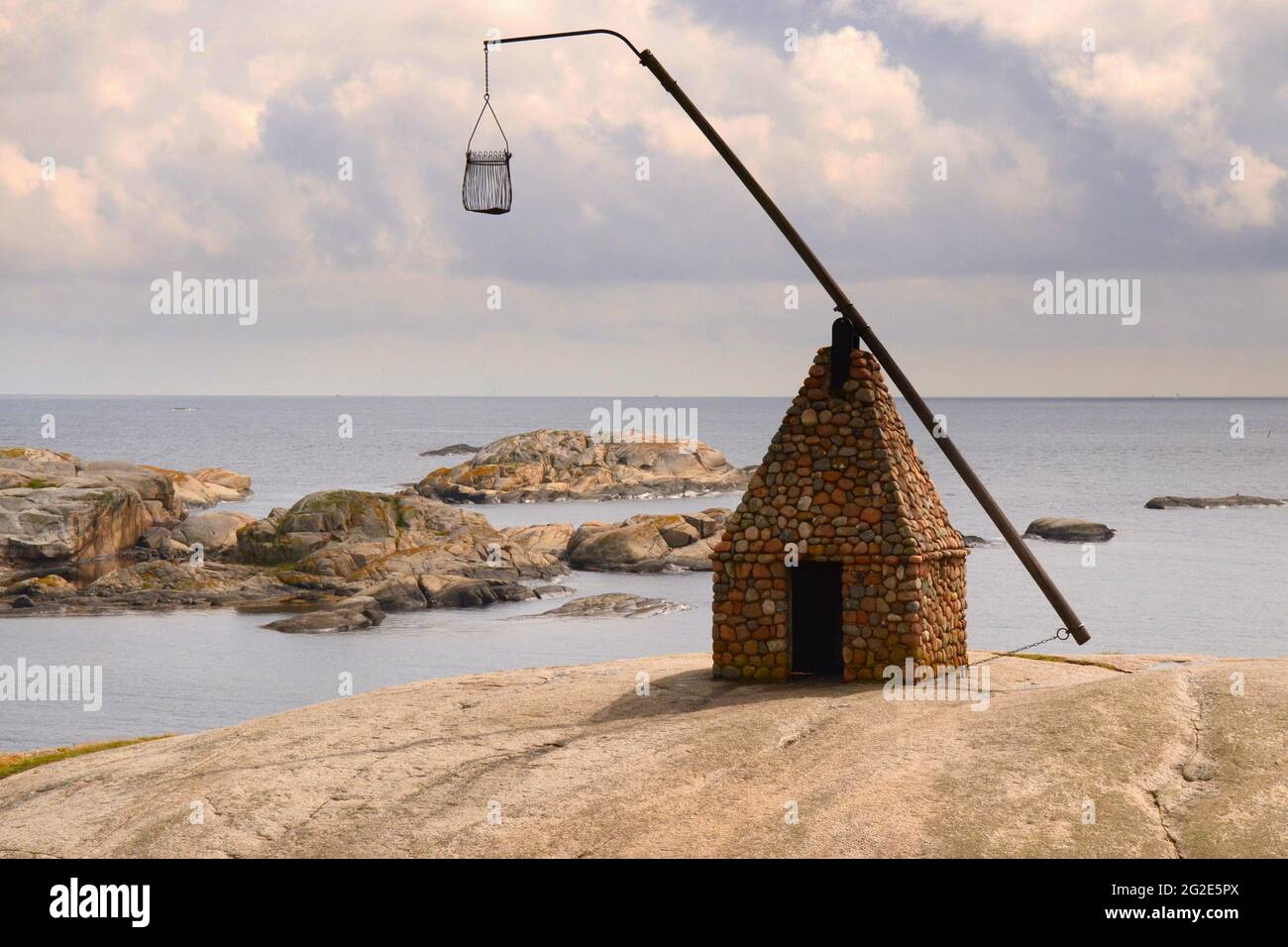 NORWAY; ANCIENT LIGHTHOUSE "VERDENS ENDE" (WORLD'S END) ON TJOME ISLAND