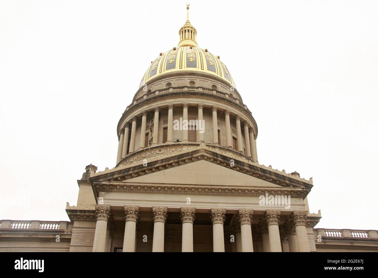 Charleston, WV, USA. Exterior view of the West Virginia State Capitol. Stock Photo