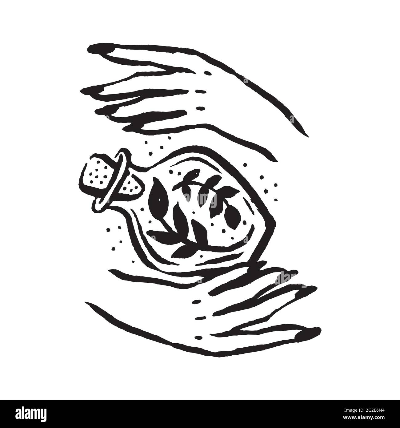 Poison bottle hand drawn Black and White Stock Photos & Images - Alamy