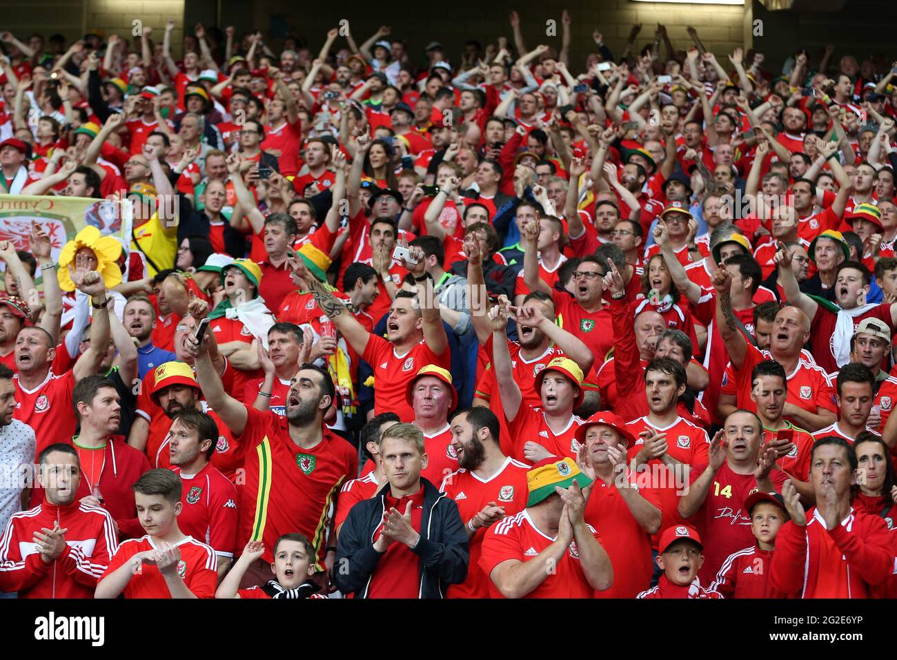 Euro 2016 fans hi-res stock photography and images - Alamy