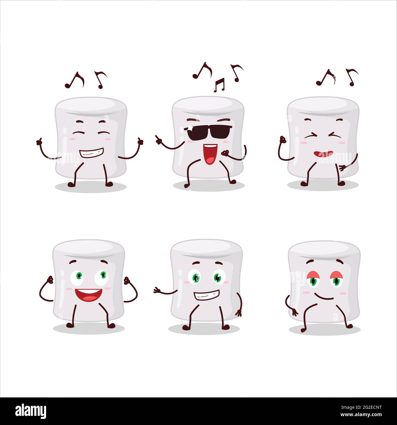 An image of marshmallow dancer cartoon character enjoying the music. Vector illustration Stock Vector Image & Art - Alamy An image of marshmallow dancer cartoon character enjoying the music. Vector illustration Stock Vector Image & Art - Alamy