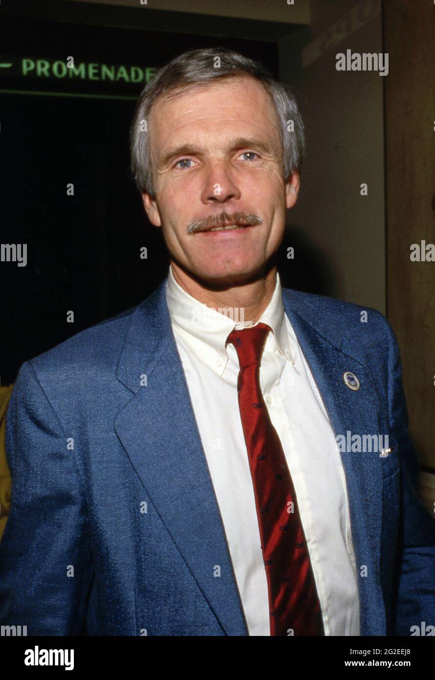 Ted Turner Circa 1980's Credit: Ralph Dominguez/MediaPunch Stock Photo