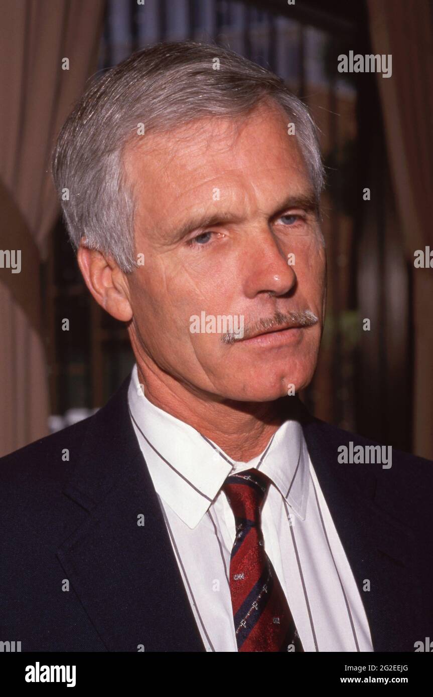 Ted Turner Circa 1980's Credit: Ralph Dominguez/MediaPunch Stock Photo ...