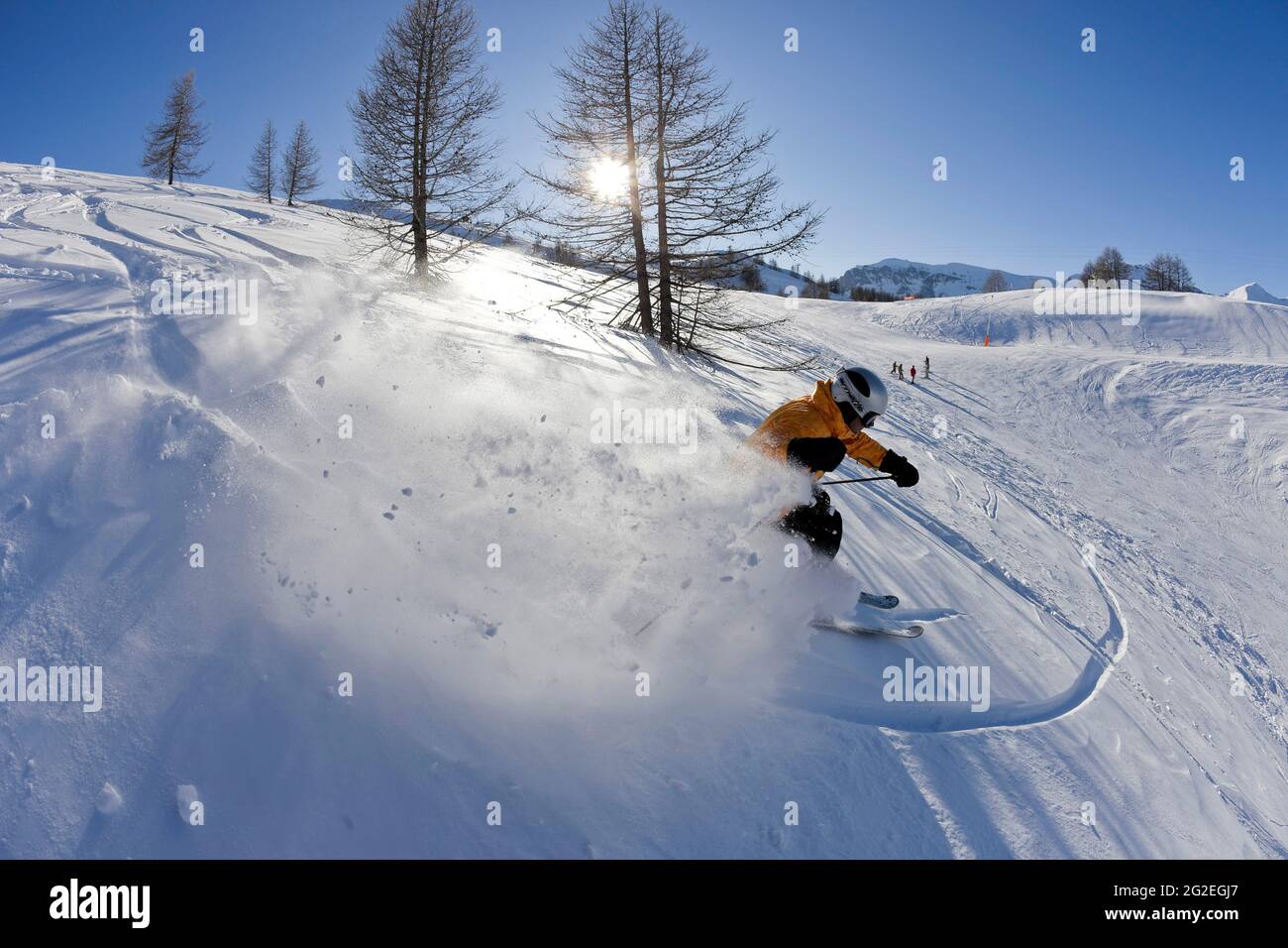 FRANCE. ALPES-MARITIMES (06) MERCANTOUR NATIONAL PARK. AURON SKI RESORT  Stock Photo - Alamy