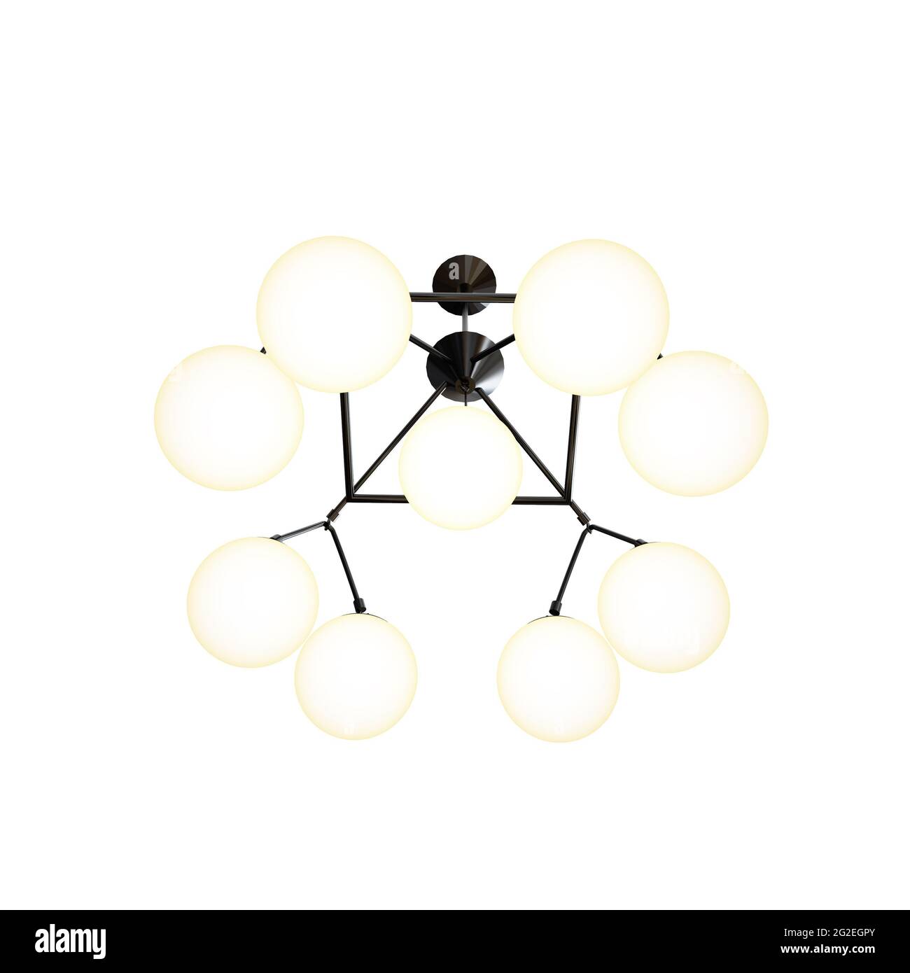 modern style interior ceiling lighting Stock Photo Alamy