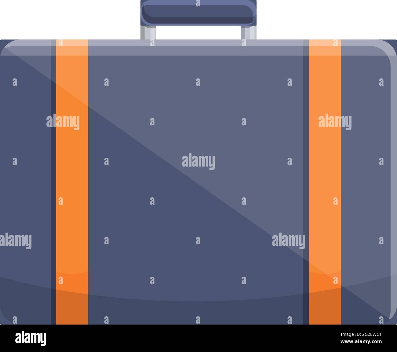 First class suitcase icon. Cartoon of First class suitcase vector icon ...
