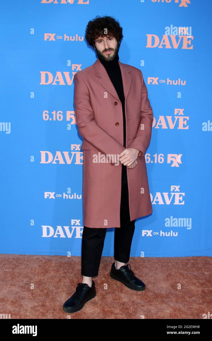 Los Angeles, CA. 10th June, 2021. Dave Burd at arrivals for DAVE Season 2 Premiere on FXX, The Greek Theater, Los Angeles, CA June 10, 2021. Credit: Priscilla Grant/Everett Collection/Alamy Live News Stock Photo