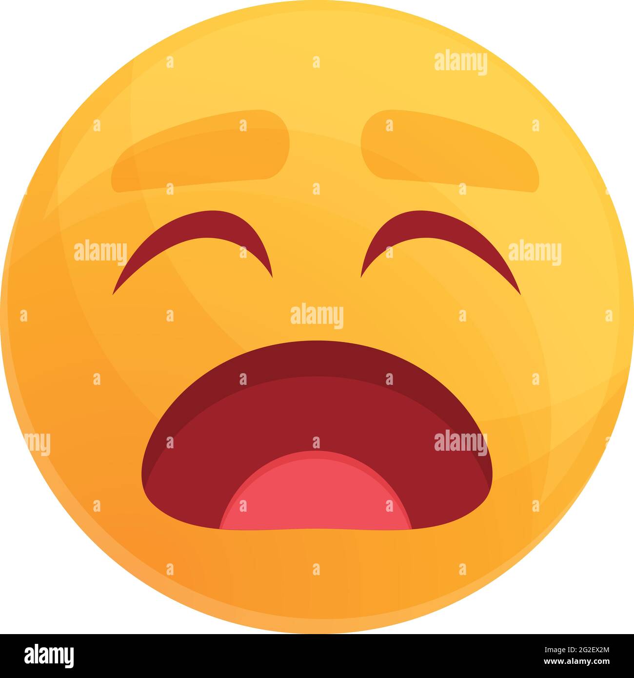 Premium Vector  Suffering cute emojis face vectors