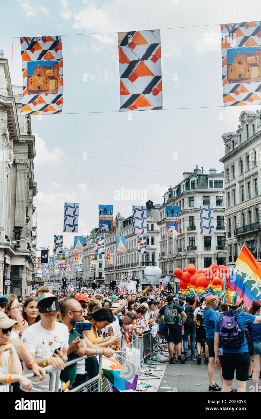 Pride Parade London Stock Photo Alamy