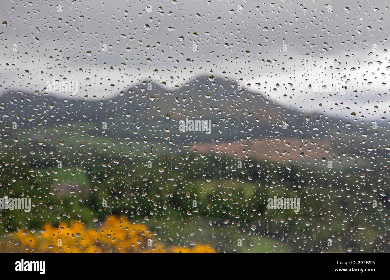 Melrose, Scottish Borders, Scotland, UK weather. 11th June 2021. Scott