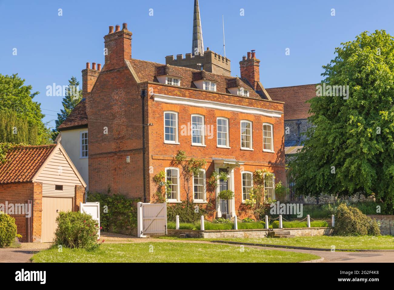 Attractive old village house in Standon High Street, Hertfordshire, UK