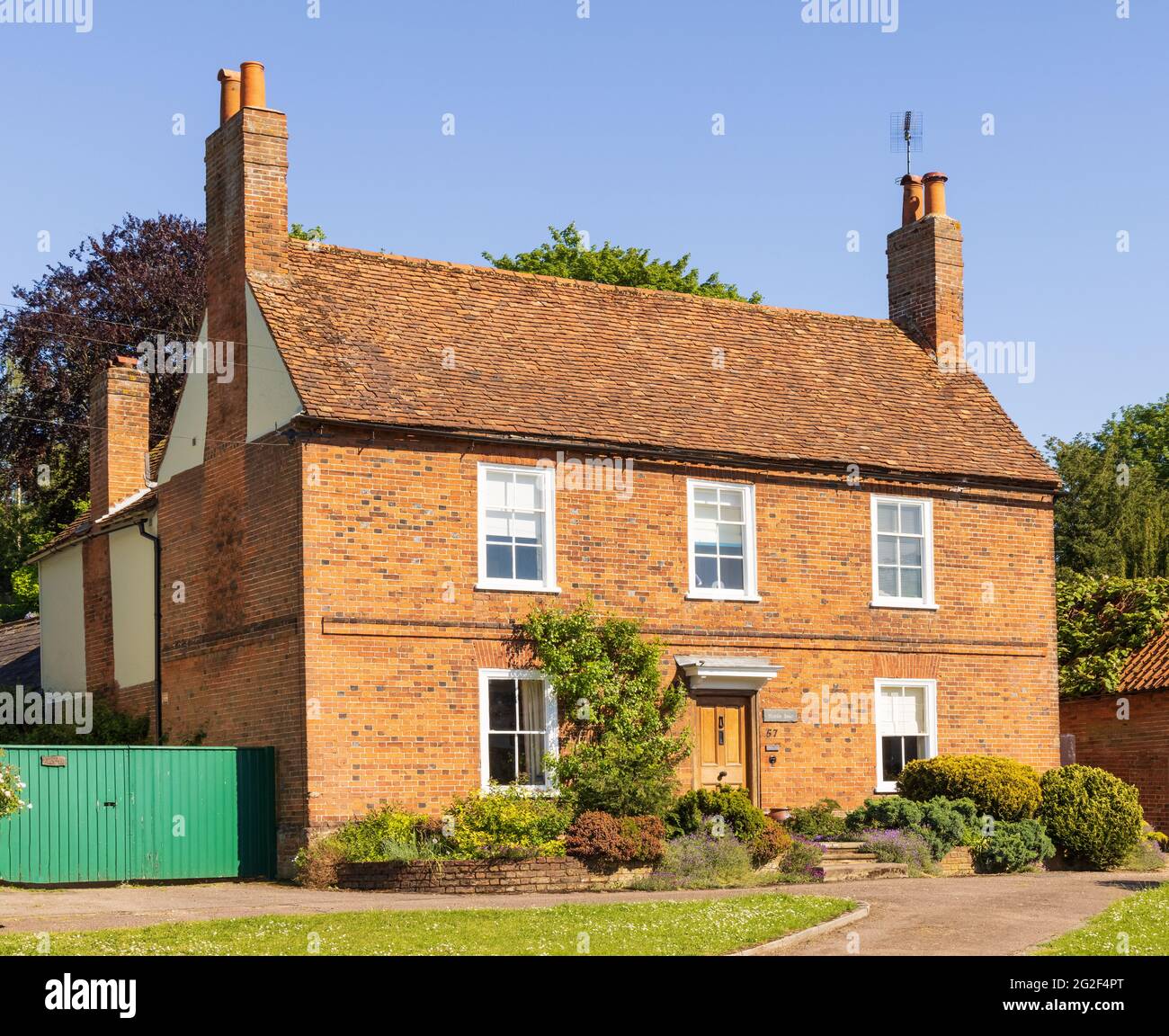 Attractive old village house in Standon High Street, Hertfordshire, UK