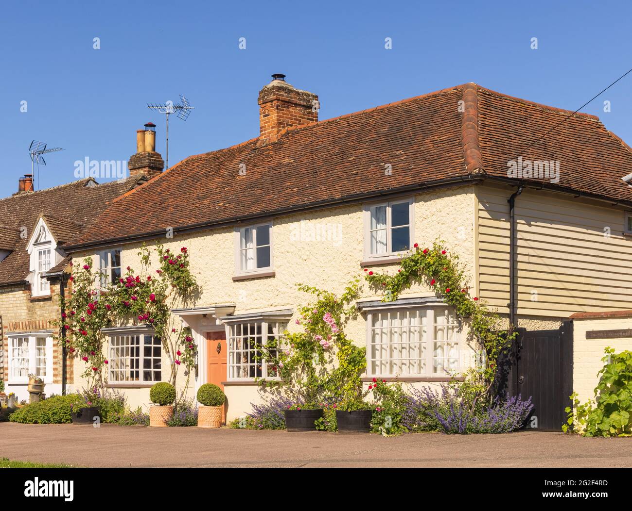 Attractive old village house in Standon High Street, Hertfordshire, UK