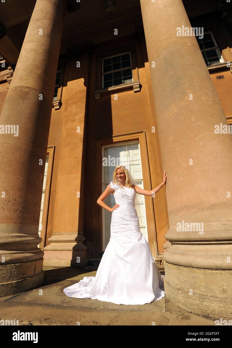 Bridal wedding fayre at Himley Hall, Himley, Staffordshire, England, UK Stock Photo