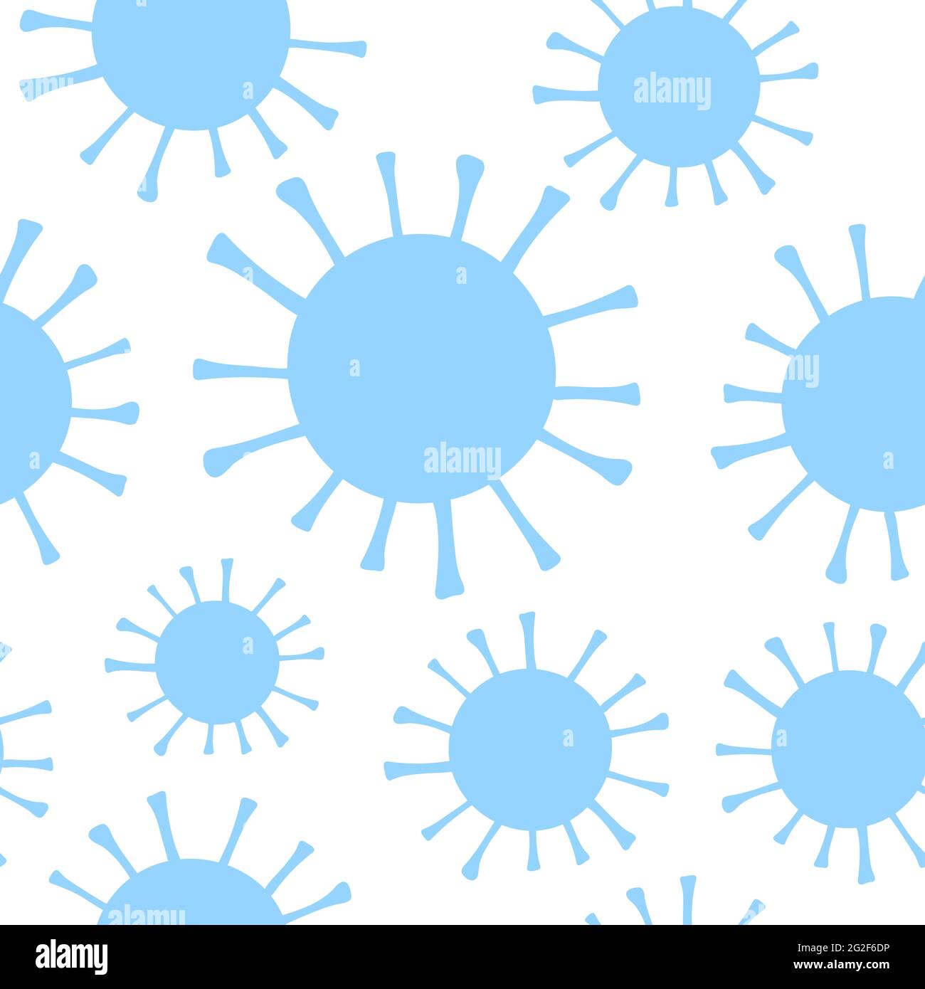 Seamless Coronavirus vector pattern. Sign of 2019-nCoV, MERS-Cov, Novel ...