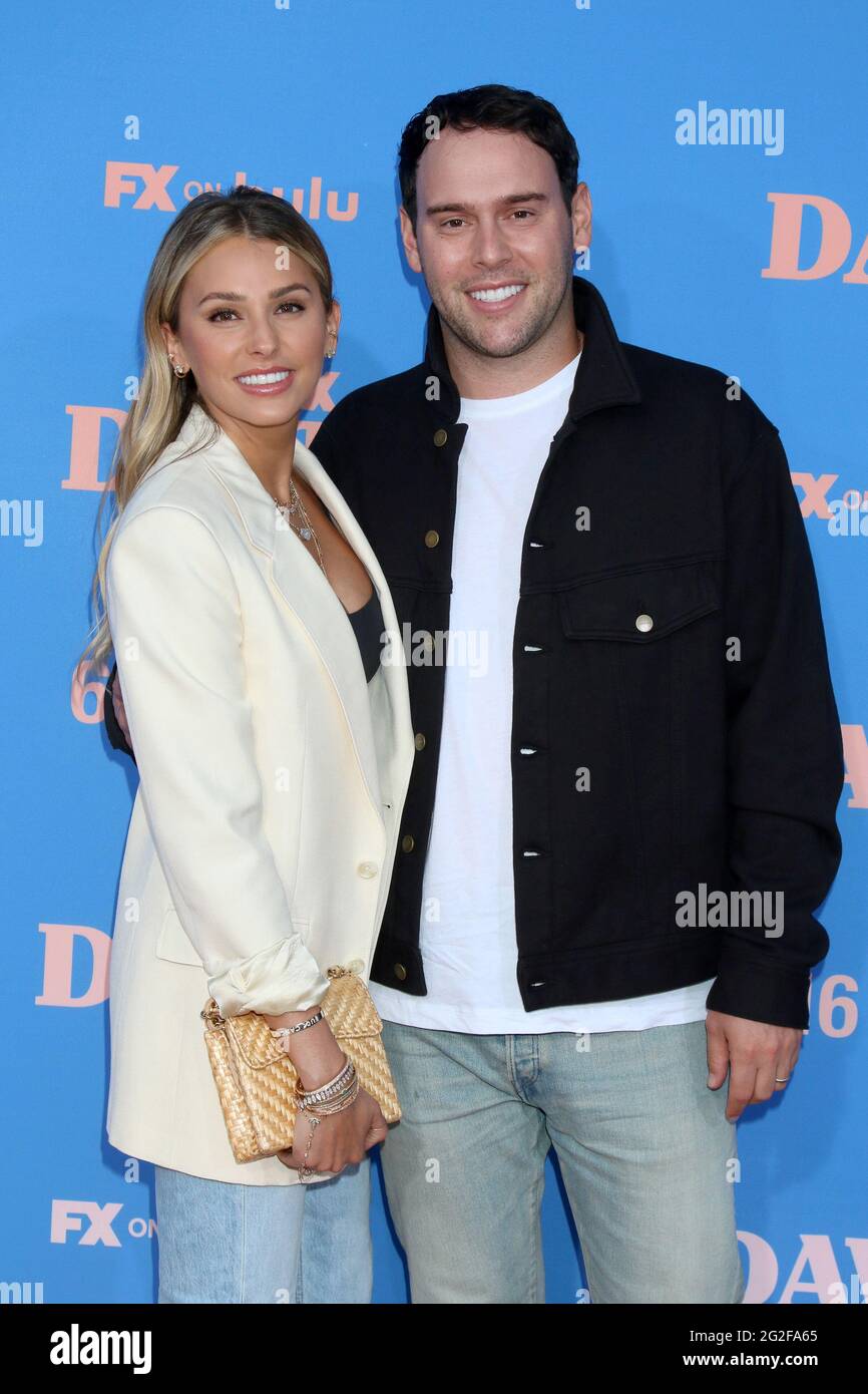 LOS ANGELES JUN 10 Yael Cohen Braun and Scooter Braun at the "Dave
