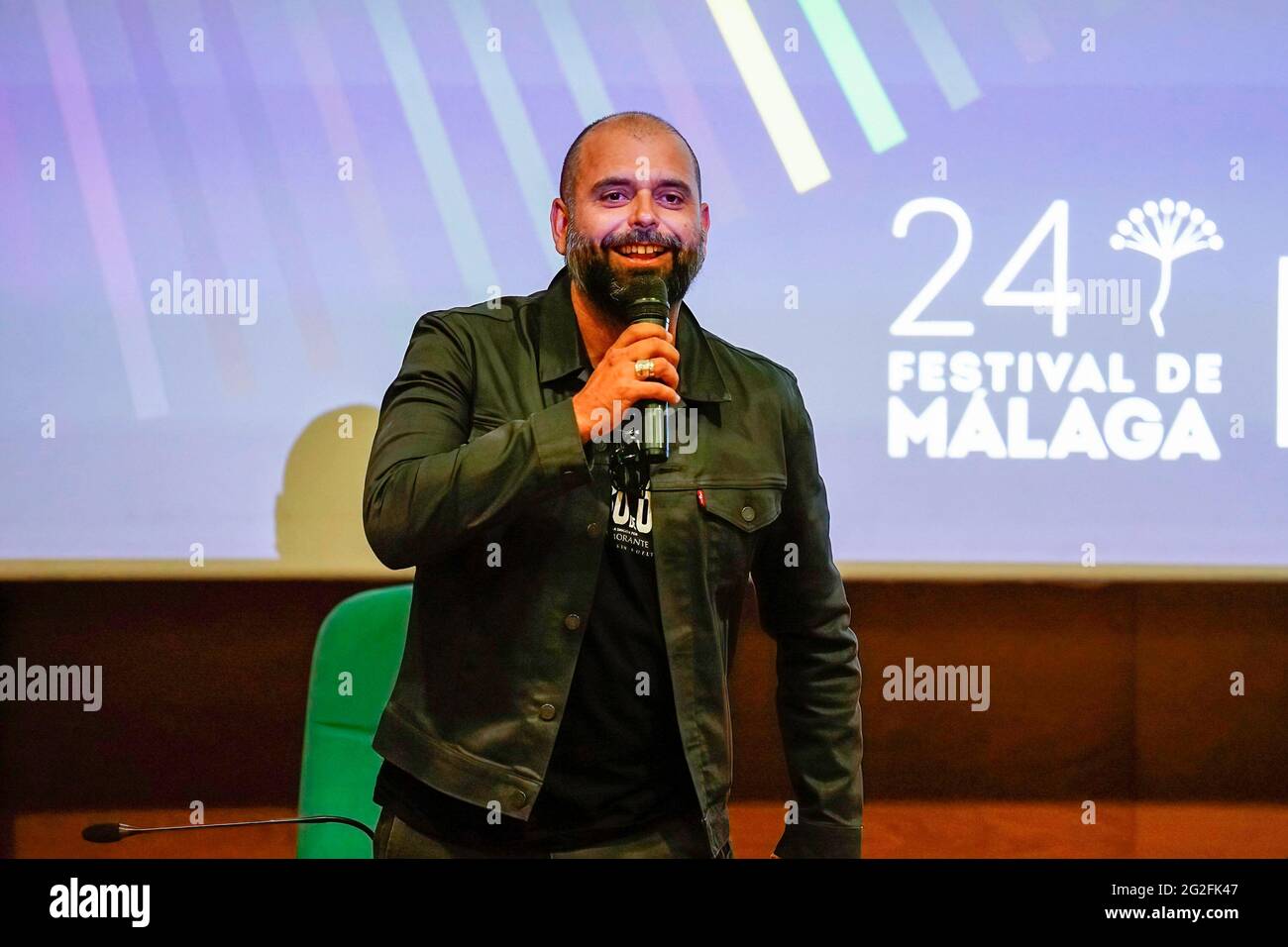 Director Alexis Morante attends the Press conference and the ...