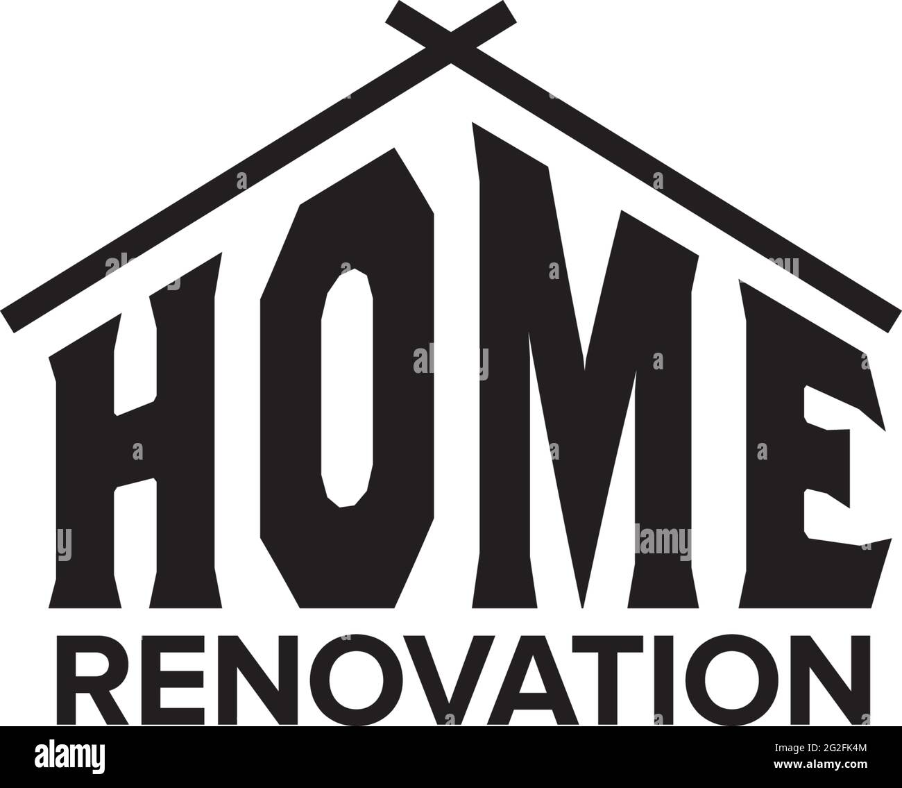 Home renovation logo design vector template Stock Vector Image & Art ...