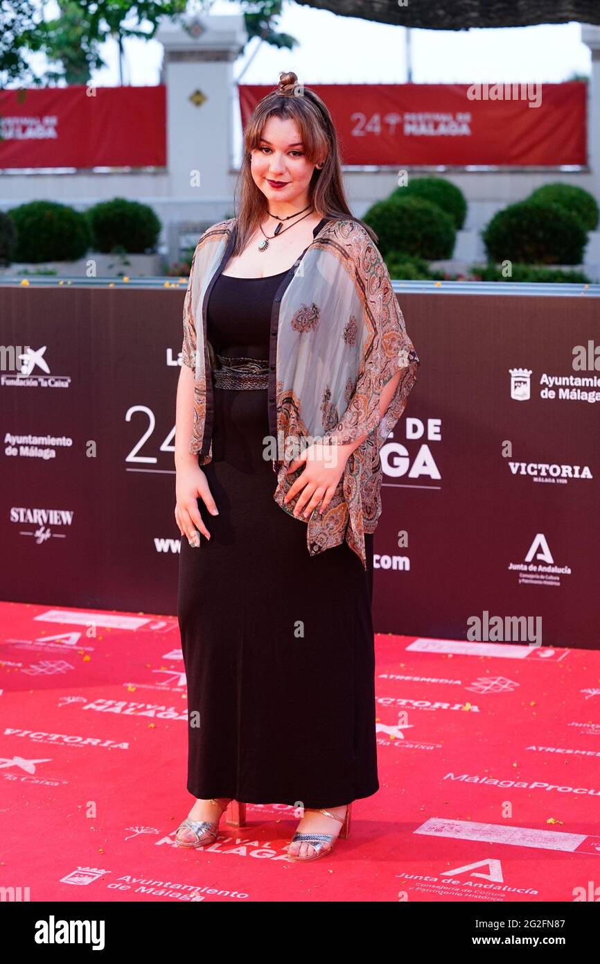 Malaga, Spain. 05th June, 2021. Rebeca Garcia, of 'La Mancha NEgra' attends the photocall and