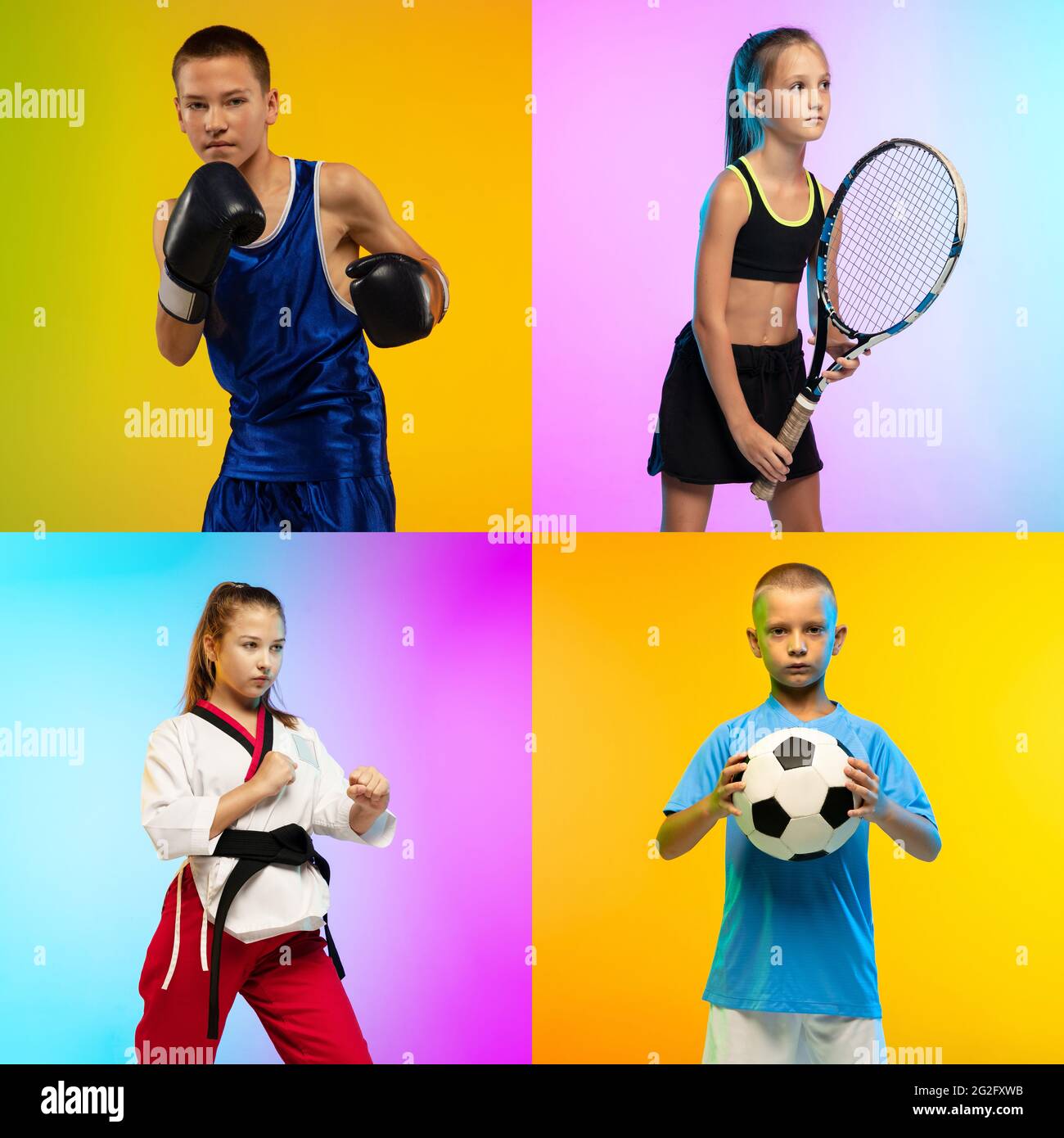Tennis collage hi-res stock photography and images - Alamy