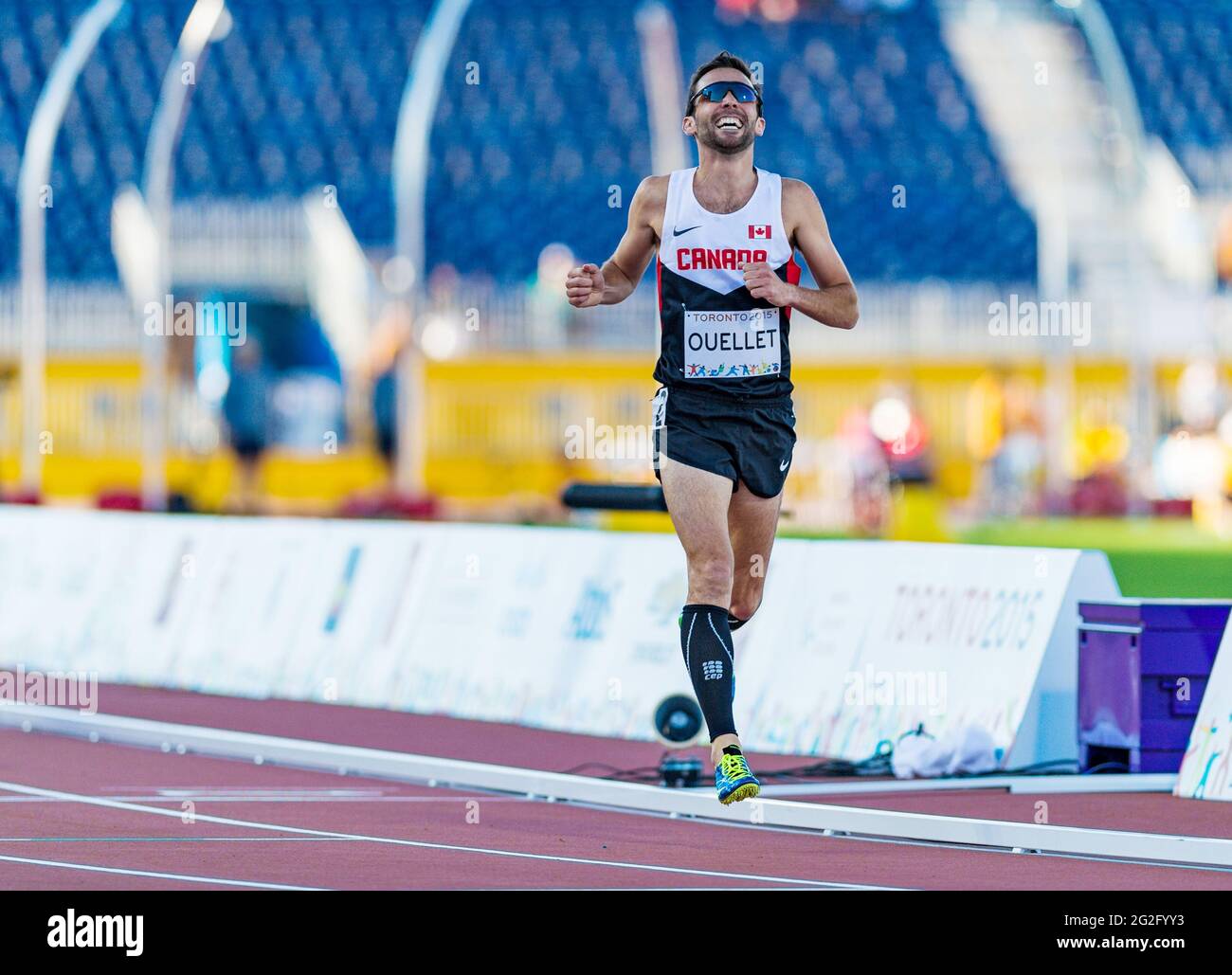 Canadian athlete Guillaume Ouellet winning moments. Athletics