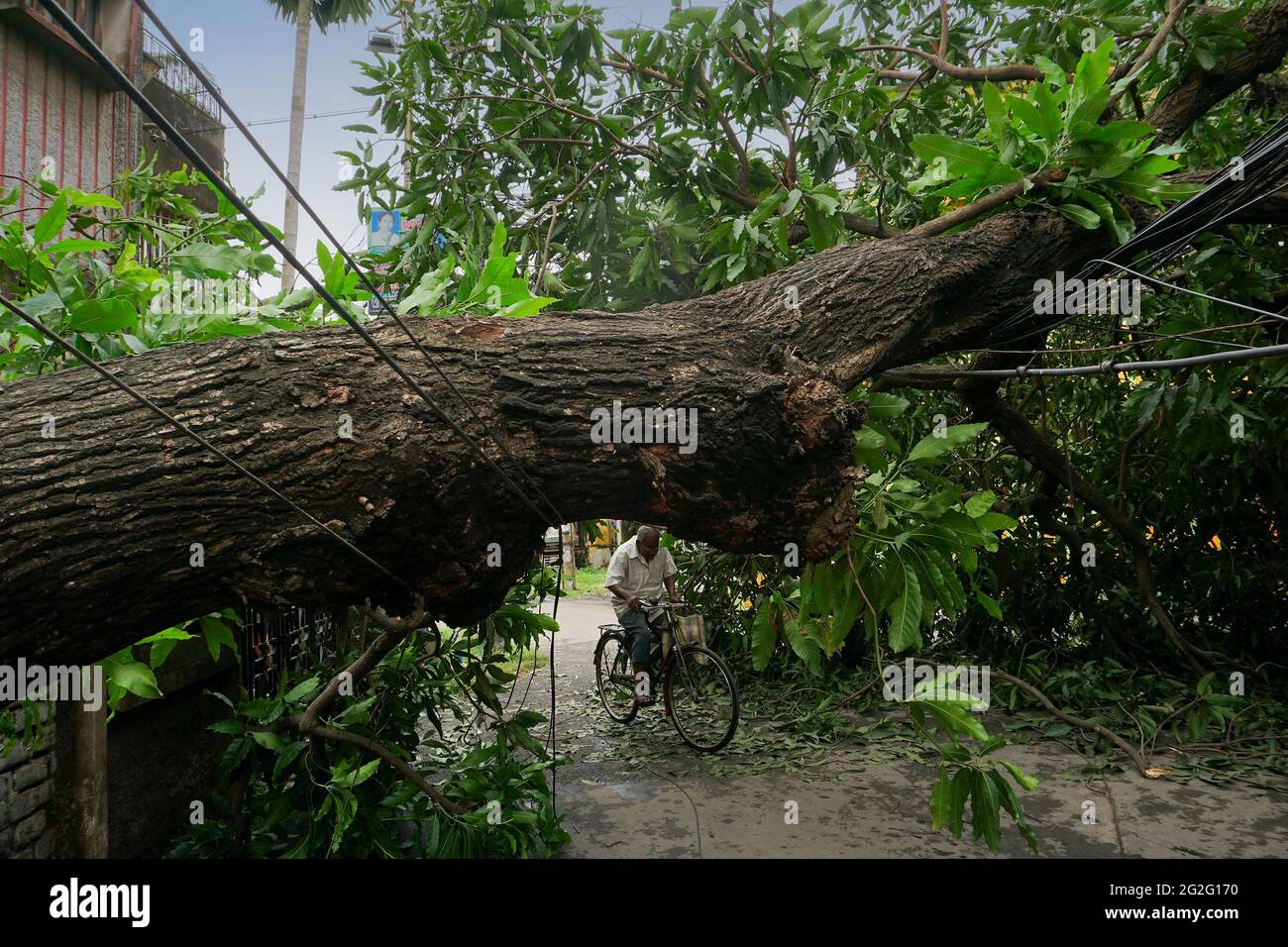 Howrah, West Bengal, India - 21st May 2020 : Super cyclone Amphan ...