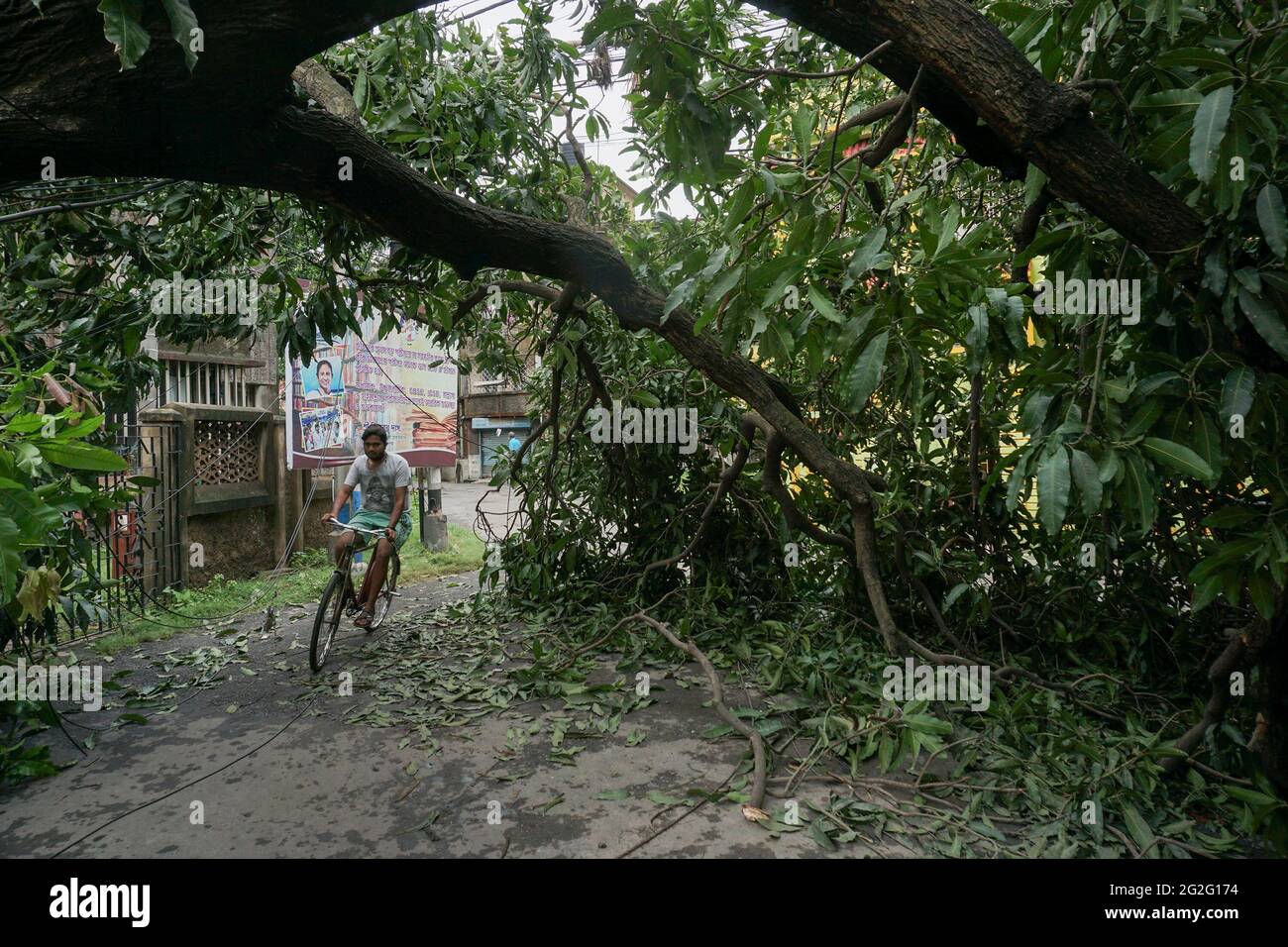 Howrah, West Bengal, India - 21st May 2020 : Super cyclone Amphan ...