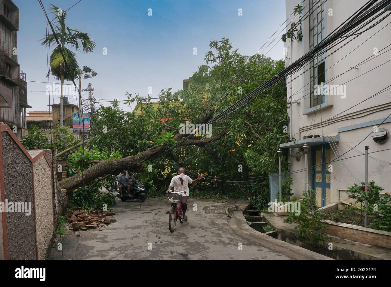 Howrah, West Bengal, India - 21st May 2020 : Super cyclone Amphan ...