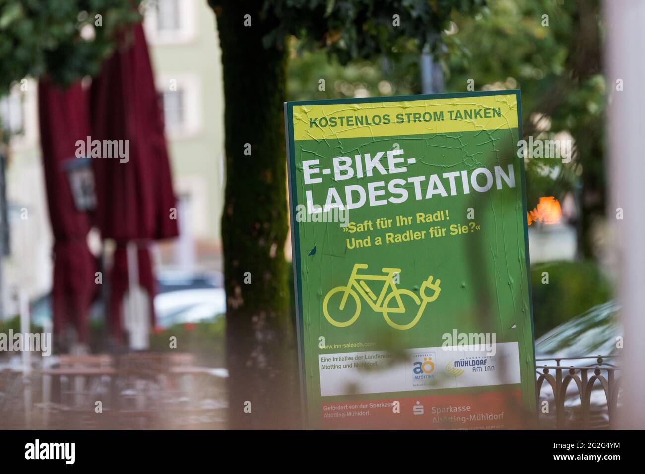 E bike charging station hi-res stock photography and images - Alamy
