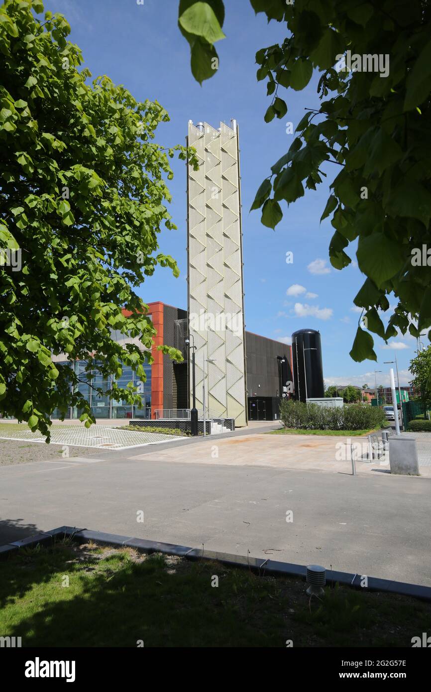 Queens Quay District heating project, Clydebank, Dunbartonshire