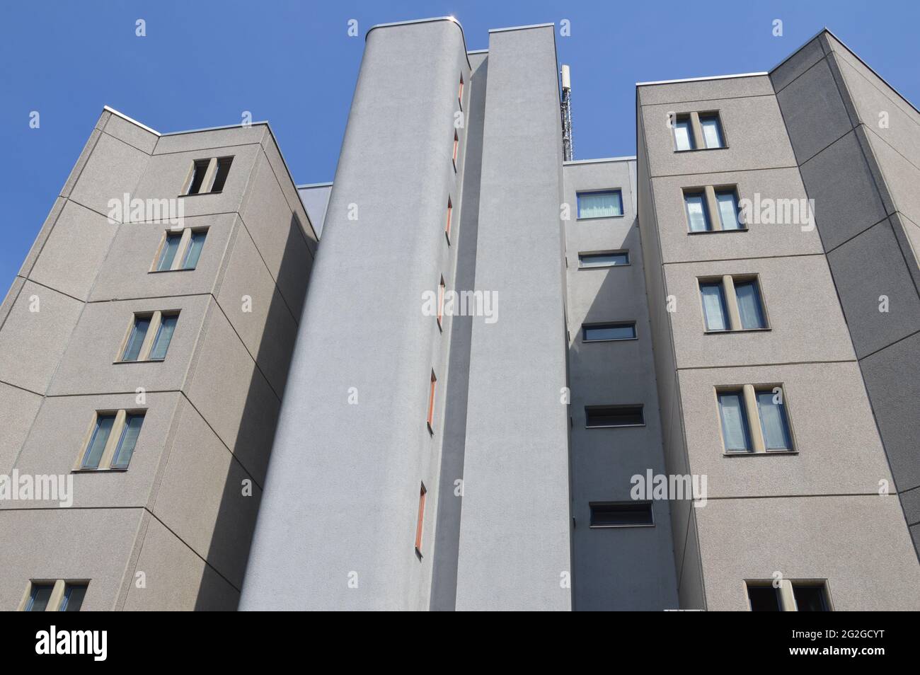 Schöneberger Terassen residential area in Berlin, Germany - 10th June 2021. Stock Photo