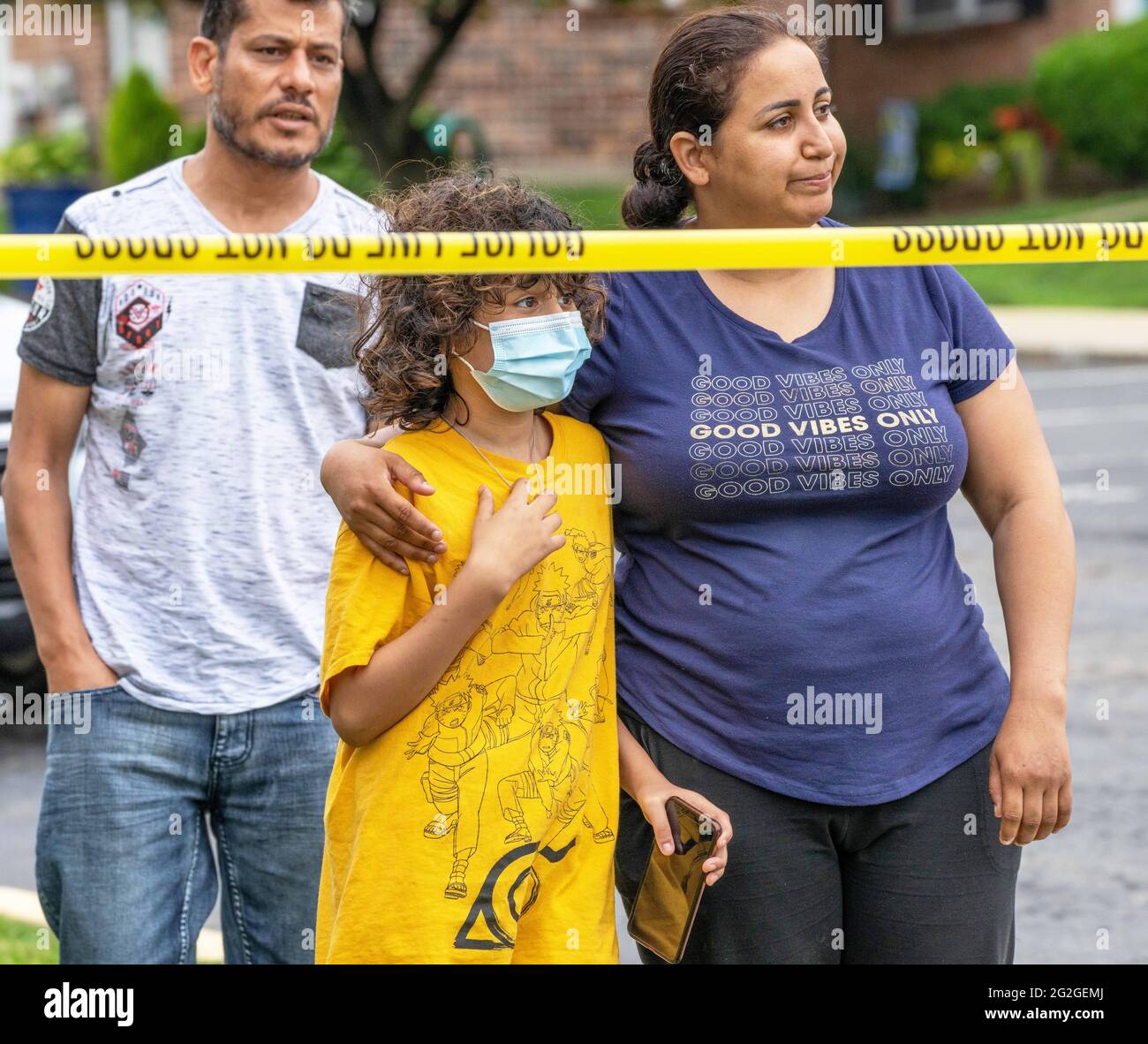 June 11, 2021, Eagleville, Pennsylvania, USA IMANE LOFFI, 33, (right