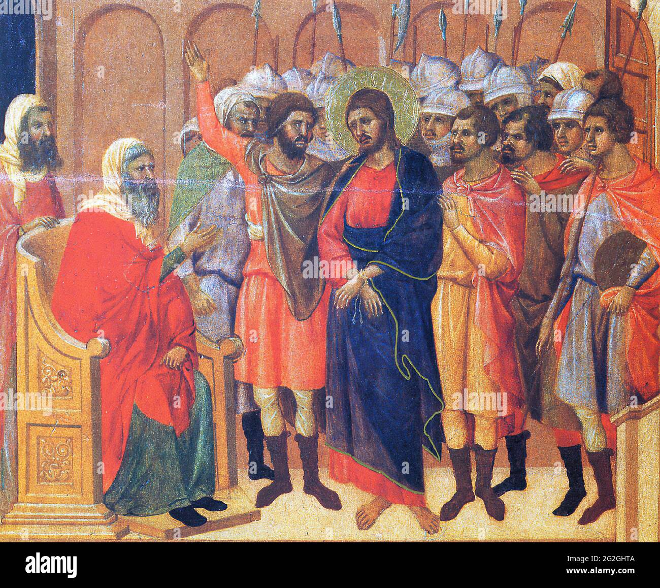 Duccio Di Buoninsegna Christ High Resolution Stock Photography and ...
