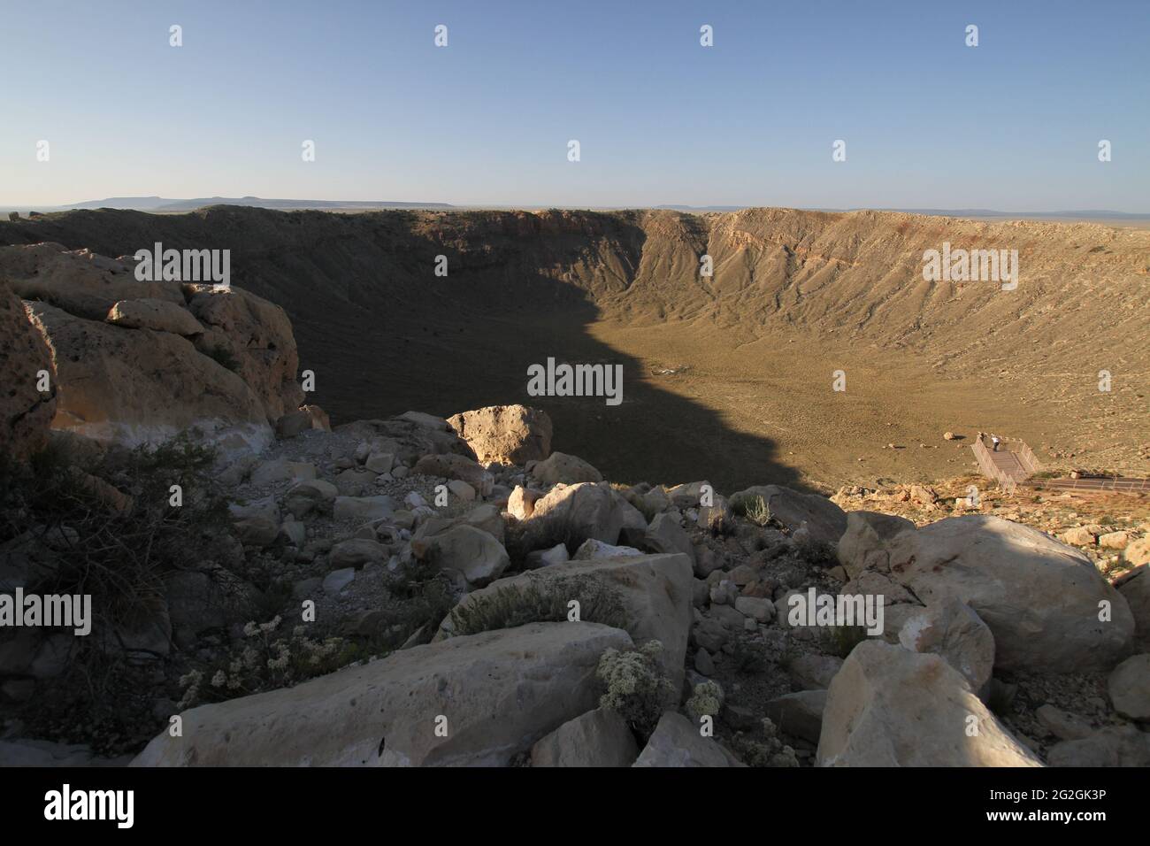 Meteor Crater, Winslow AZ Stock Photo - Alamy