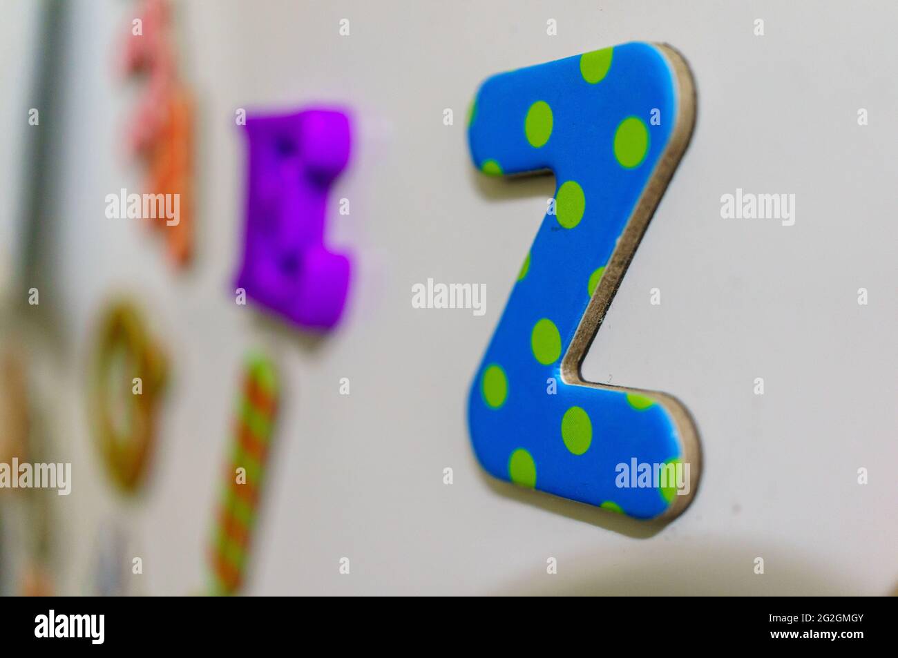 Shot of alphabet magnets Stock Photo - Alamy
