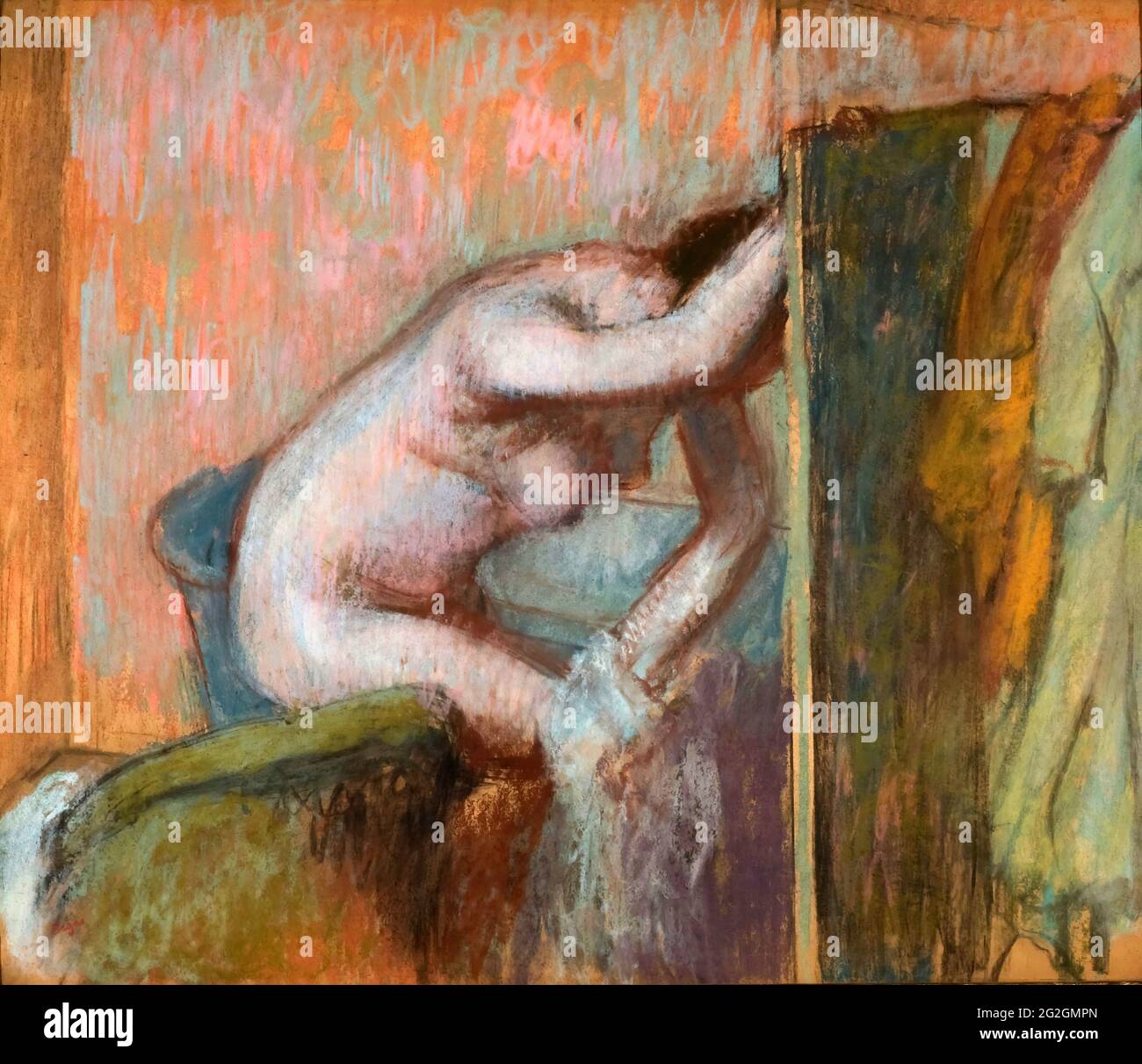 Edgar degas après le bain hi-res stock photography and images - Alamy