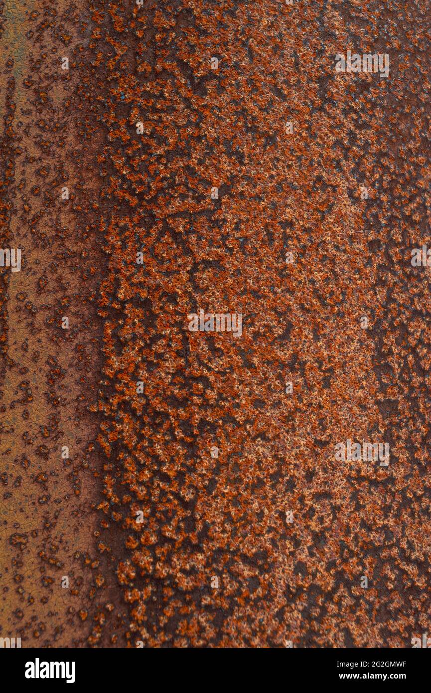 Rusty metal background Stock Photo