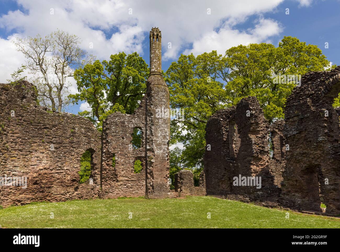 Grosmont Castle, Monmouthshire, Wales, UK Stock Photo